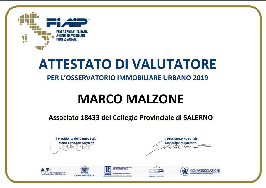VALUTATORE IMMOBILIARE